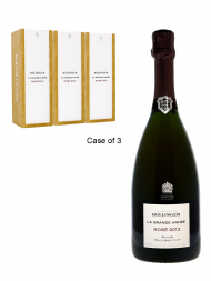 Bollinger La Grande Annee Rose 2012 w/box - 3bots