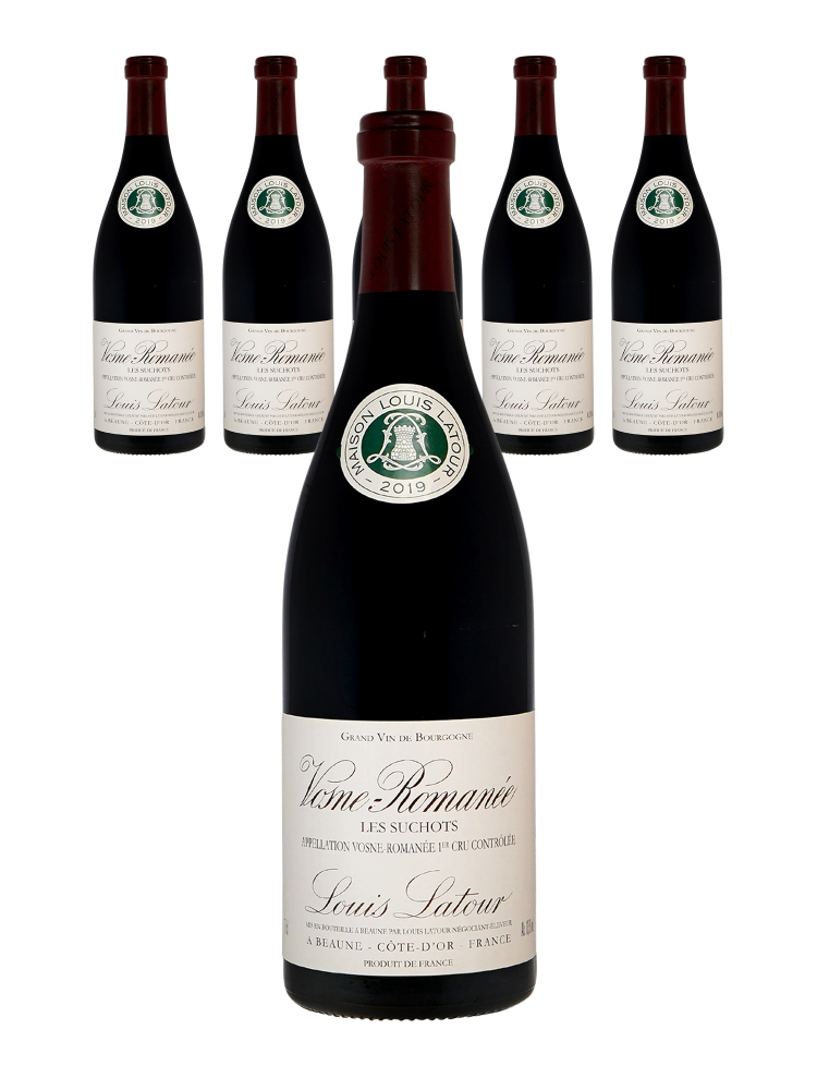 Louis Latour Vosne Romanee Les Suchots 1er Cru 2019 - 6bots