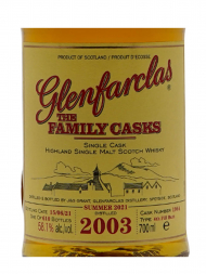 Glenfarclas Family Cask 2003 18 Year Old Cask 1964 S21 (Bottled 2021) 4th Fill Butt 700ml w/box