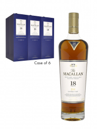 Macallan  18 Year Old Double Cask Annual Release 2020 Single Malt 700ml w/box - 6bots