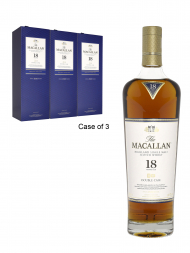 Macallan  18 Year Old Double Cask Annual Release 2020 Single Malt 700ml w/box - 3bots