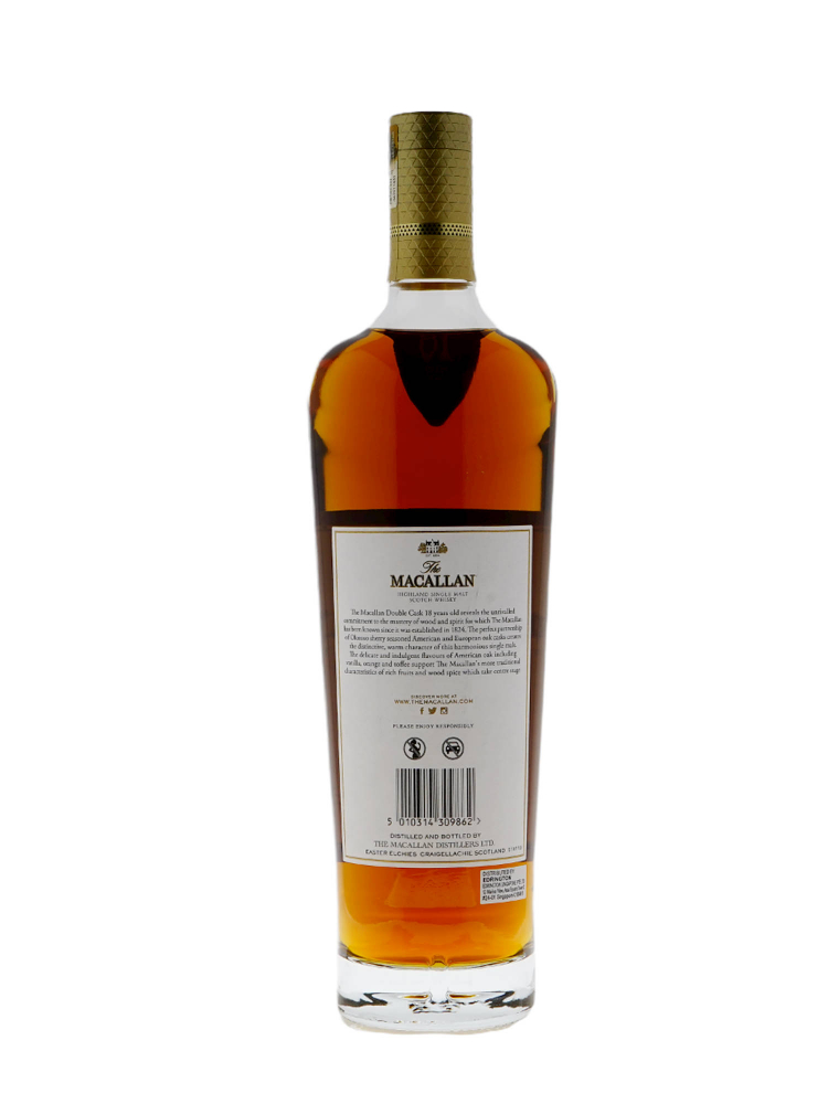 Macallan  18 Year Old Double Cask Annual Release 2022 Single Malt 700ml w/box - 6bots