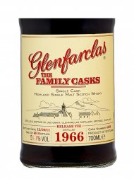 Glenfarclas Family Cask 1966 45 Year Old Cask 4186 (Bottled 2011) Release VIII 700ml w/box