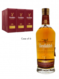 Glenfiddich  25 Year Old Rare Oak Single Malt Whisky 700ml w/box - 6bots