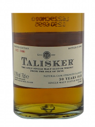 Talisker  30 Year Old Limited Edition (Bottled 2006) Single Malt Whisky 700ml w/box