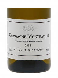 Vincent Girardin Chassagne Montrachet Vieilles Vignes 2018