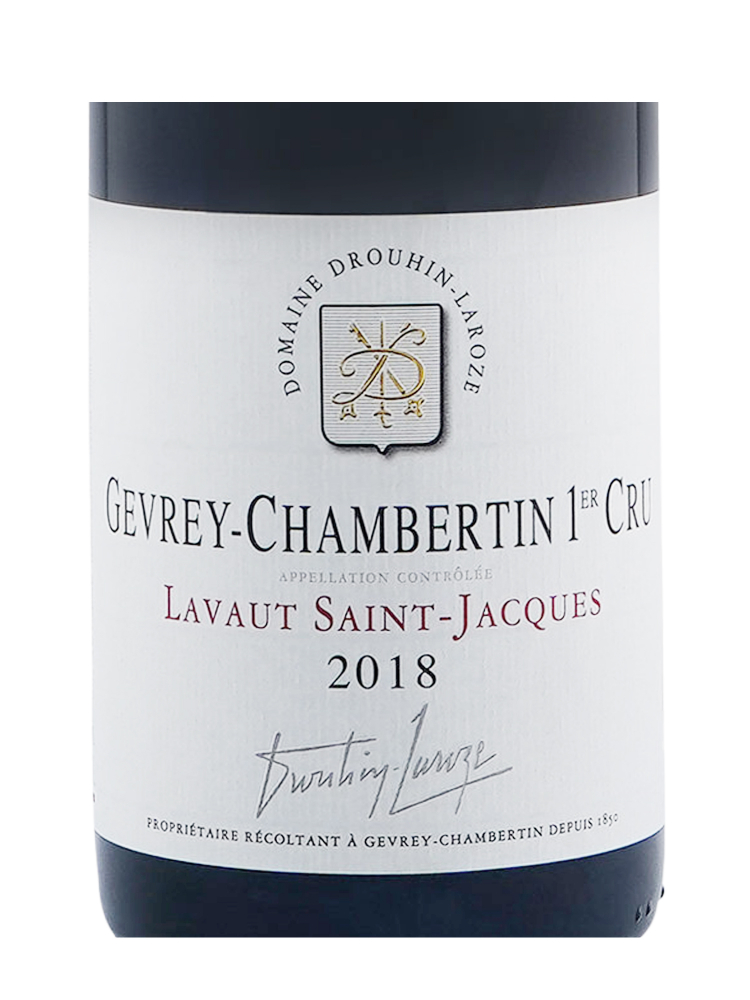 Drouhin Laroze Gevrey Chambertin Lavaux St Jacques 1er Cru 2018 - 6bots