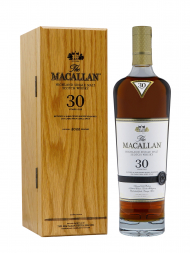 Macallan  30 Year Old Sherry Oak Annual Release 2022 Single Malt w/Wooden Box 700ml