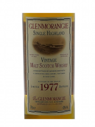 Glenmorangie 1977 Limited Bottling (Bottled 2001) Single Malt Whisky 700ml w/box