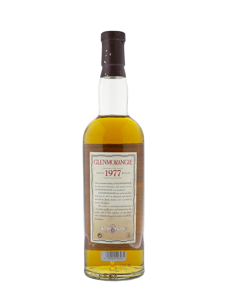 Glenmorangie 1977 Limited Bottling (Bottled 1998) Single Malt Whisky 700ml w/box