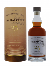 Balvenie 25 Year Old Marriage (Bottled 2021) Single Malt Whisky 700ml w/cylinder