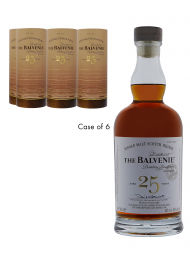 Balvenie 25 Year Old Marriage (Bottled 2021) Single Malt Whisky 700ml w/cylinder - 6bots