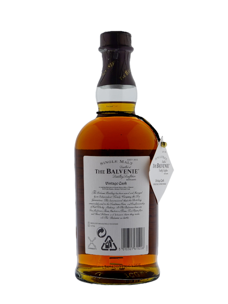 Balvenie 1972 31 Year Old Vintage Cask 14822 (Bottled 2003) Single Malt Whisky 700ml w/box