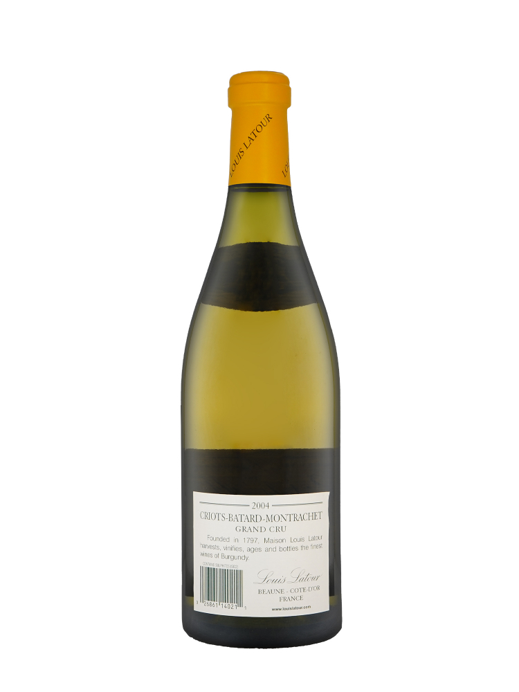 Louis Latour Criots Batard Montrachet Grand Cru 2004