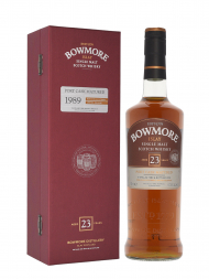 Bowmore 1989 23 Year Old Port Cask Matured Single Malt Whisky 700ml w/box