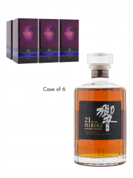 Suntory Hibiki 21 Year Old Blended Whisky 700ml w/box (Pre-2018 Release) - 6bots