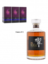 Suntory Hibiki 21 Year Old Blended Whisky 700ml w/box (Pre-2018 Release) - 3bots