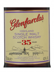 Glenfarclas  35 Year Old Single Malt Whisky 700ml Red Gift Box - 3bots