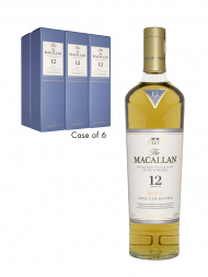 Macallan  12 Year Old Fine Oak (Triple Cask Matured) Single Malt Whisky 700ml w/box - 6bots