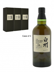 Hakushu  25 Year Old Single Malt Whisky 700ml w/box - 3bots