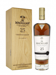 Macallan  25 Year Old Sherry Oak Annual Release 2019 Single Malt 700ml w/wooden box