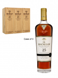 Macallan  25 Year Old Sherry Oak Annual Release 2023 Single Malt 700ml w/wooden box - 3bots