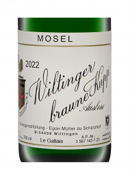 Egon Muller Le Gallais Wiltinger Braune Kupp Riesling Auslese 2022 - 6bots