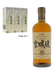 一甲宫城峡 15 年单一麦芽威士忌 700ml (盒装) - 3瓶