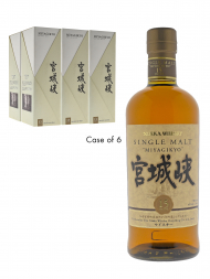 Nikka Miyagikyo 15 Year Old Single Malt Whisky 700ml w/box - 6bots