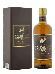 竹鹤 12 年纯麦芽威士忌 700ml (盒装)