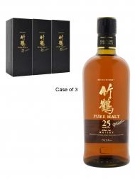 Nikka Taketsuru 25 Year Old Pure Malt 700ml w/wooden box - 3bots